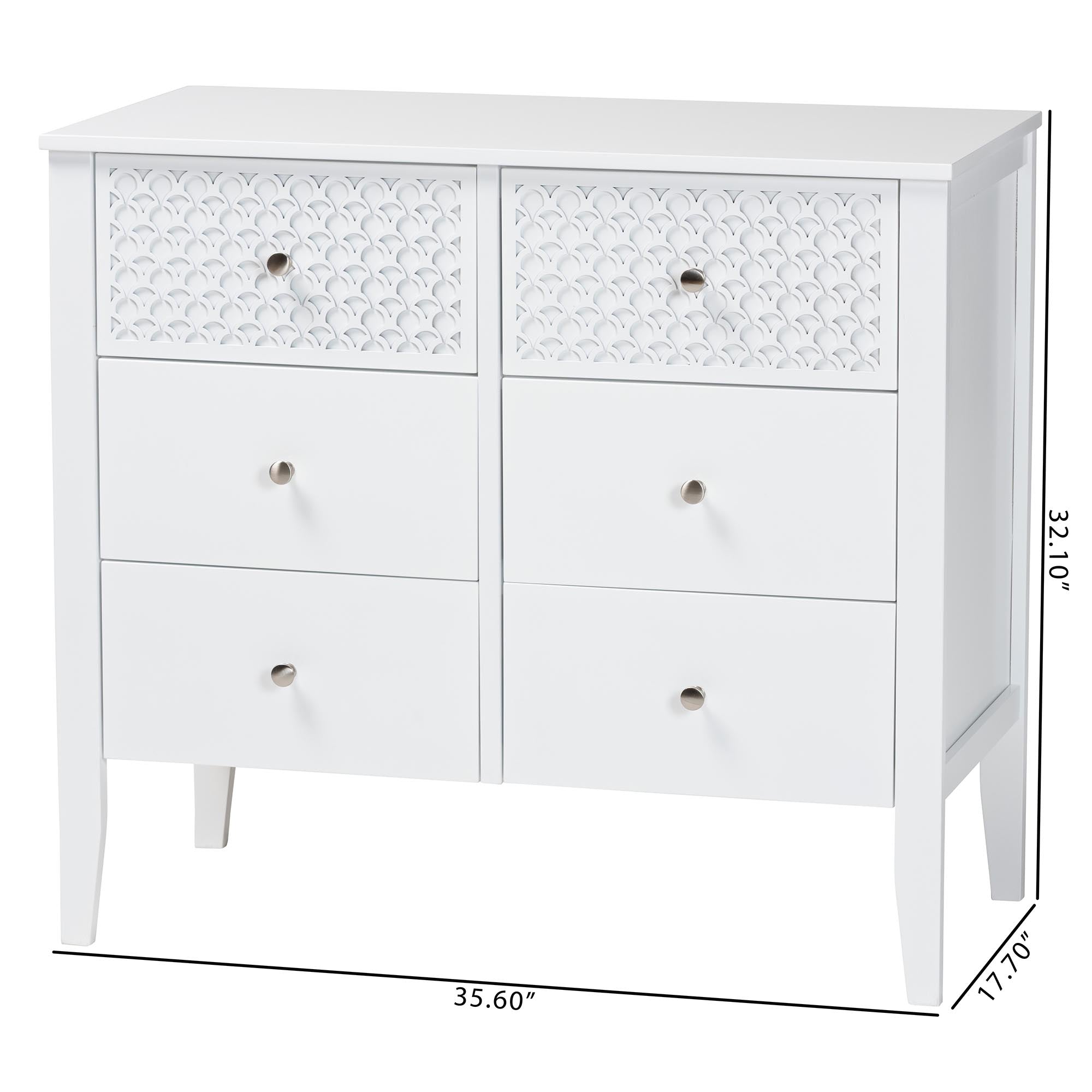 Lara 6-Drawer Dresser