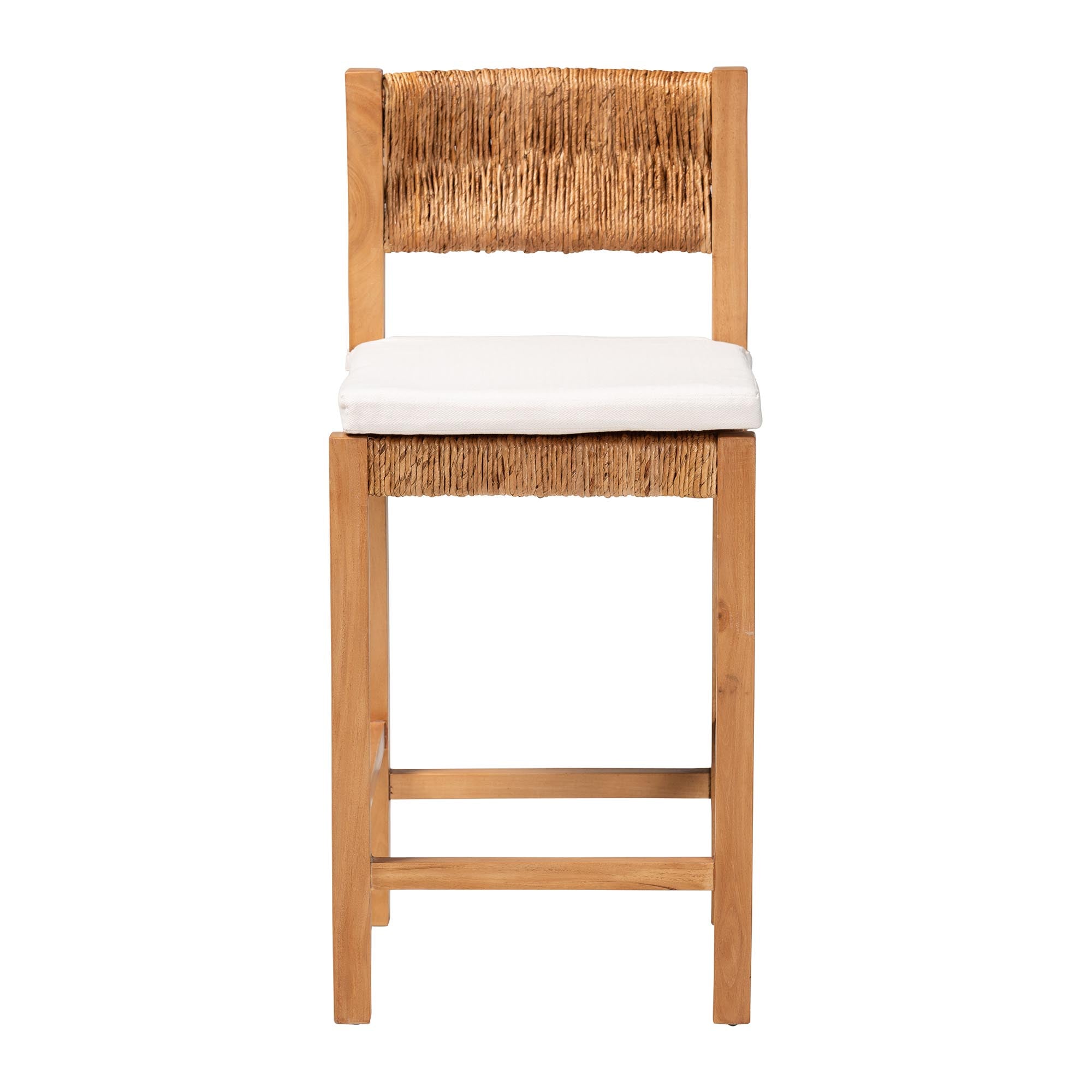 Bali & Pari Pava Woven Seagrass Counter Stool