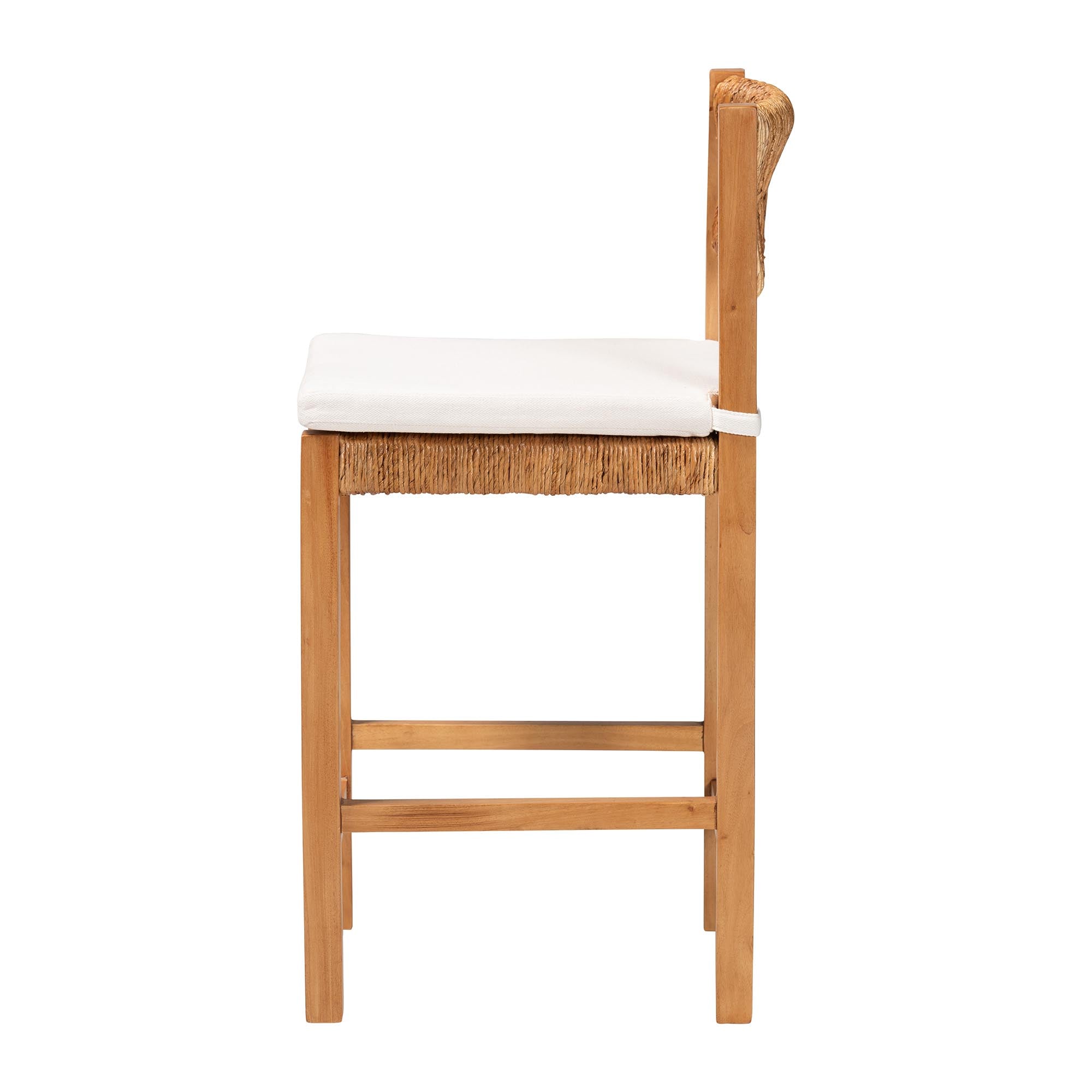 Bali & Pari Pava Woven Seagrass Counter Stool