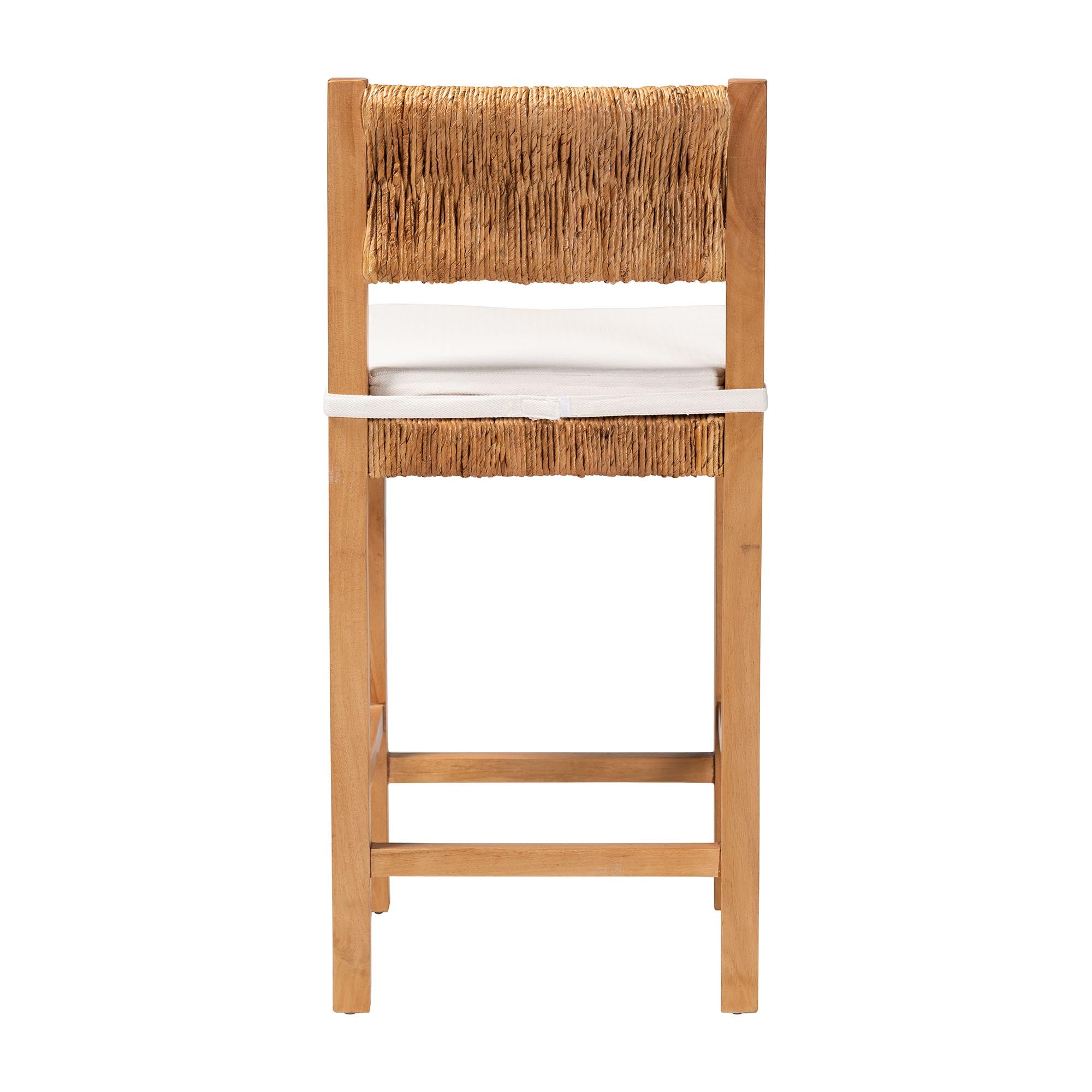 Bali & Pari Pava Woven Seagrass Counter Stool