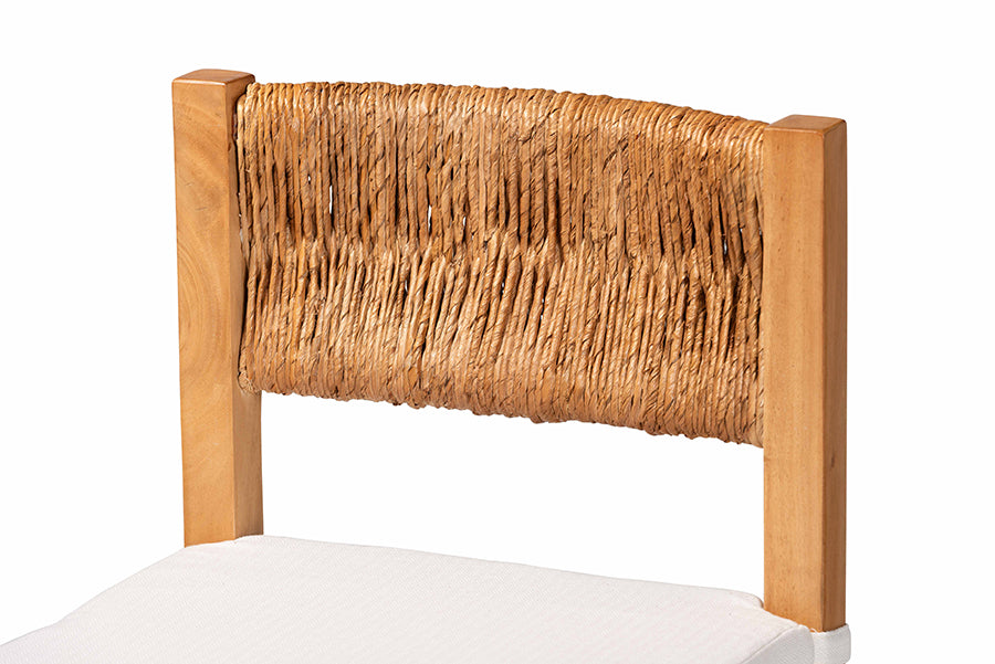 Bali & Pari Pava Woven Seagrass Counter Stool