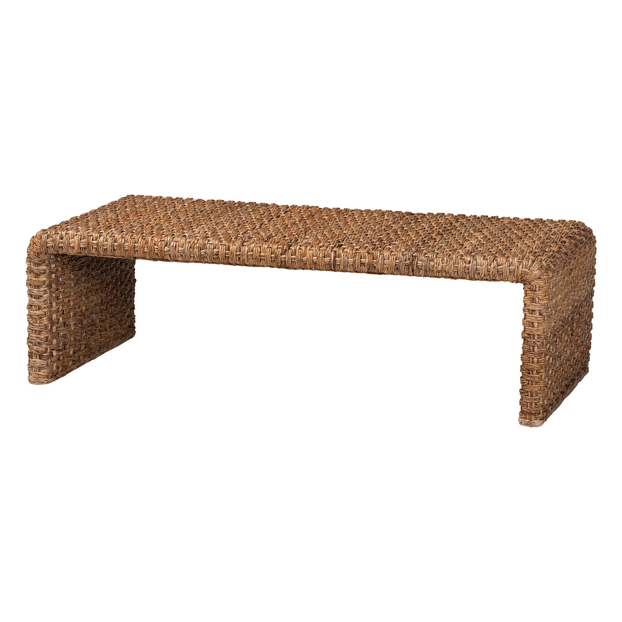 Bali & Pari Alda Handwoven Seagrass Coffee Table
