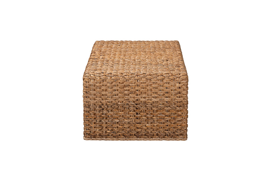 Bali & Pari Alda Handwoven Seagrass Coffee Table