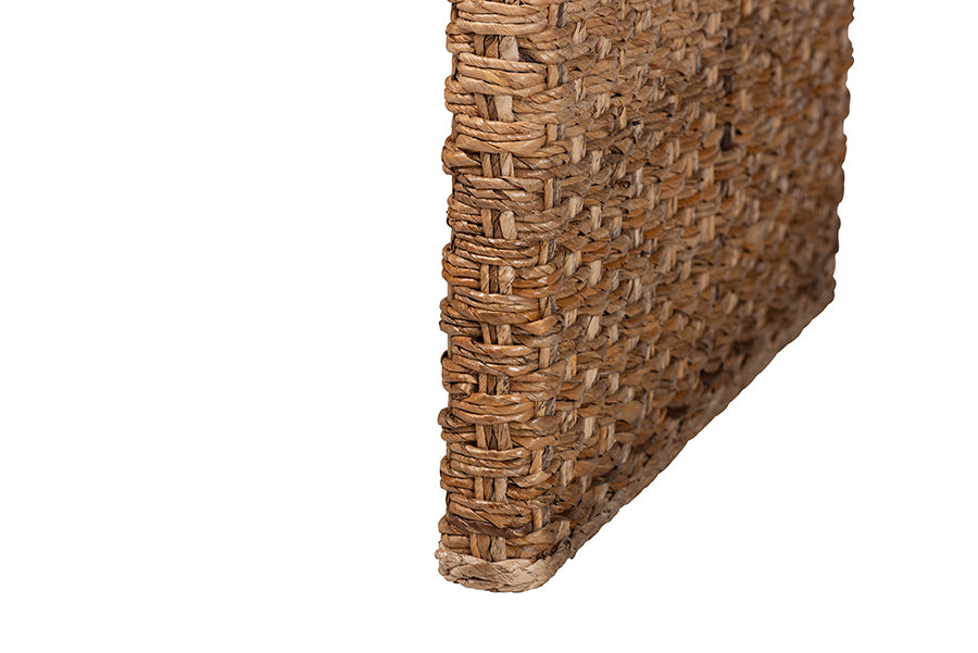 Bali & Pari Alda Handwoven Seagrass Coffee Table