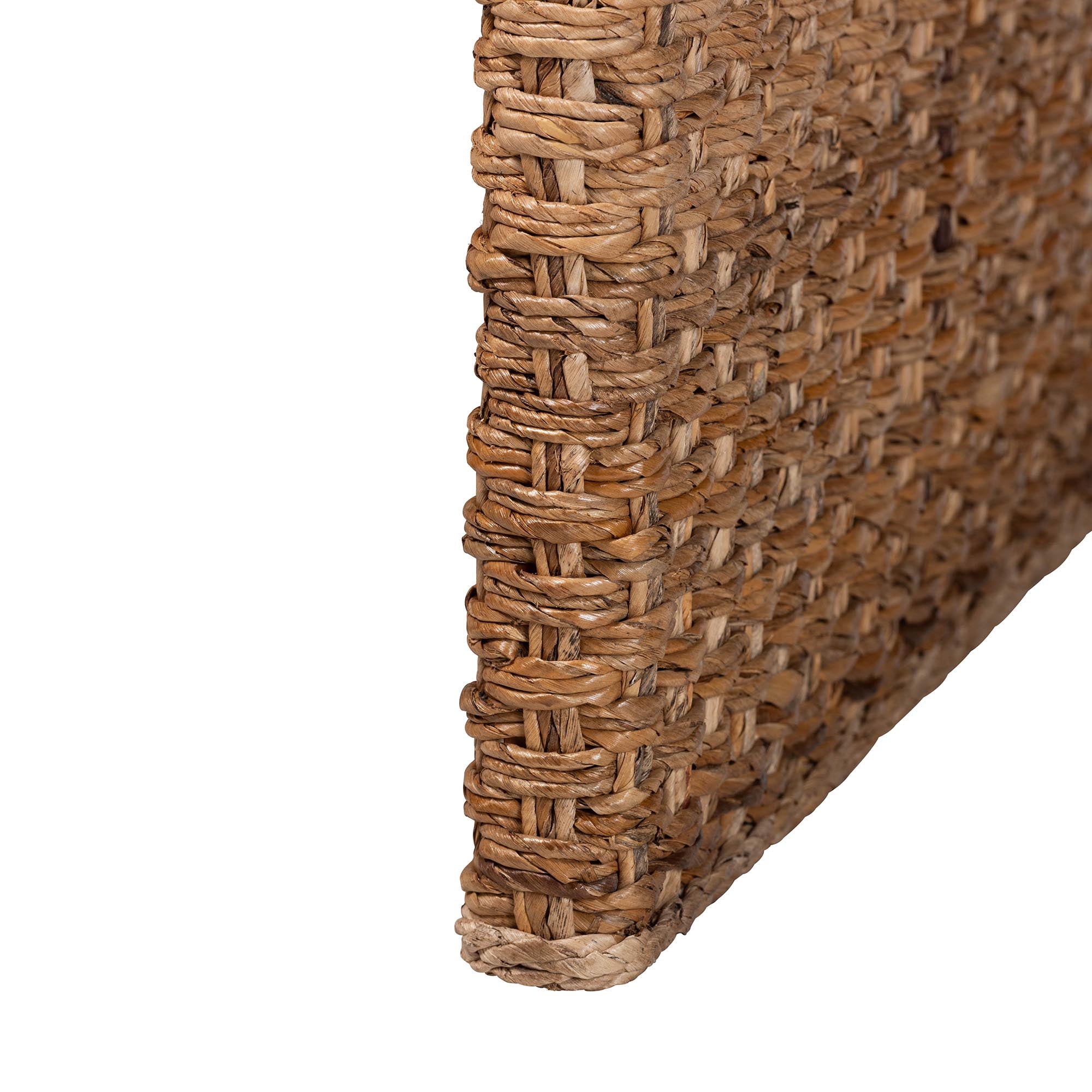 Bali & Pari Alda Handwoven Seagrass Coffee Table