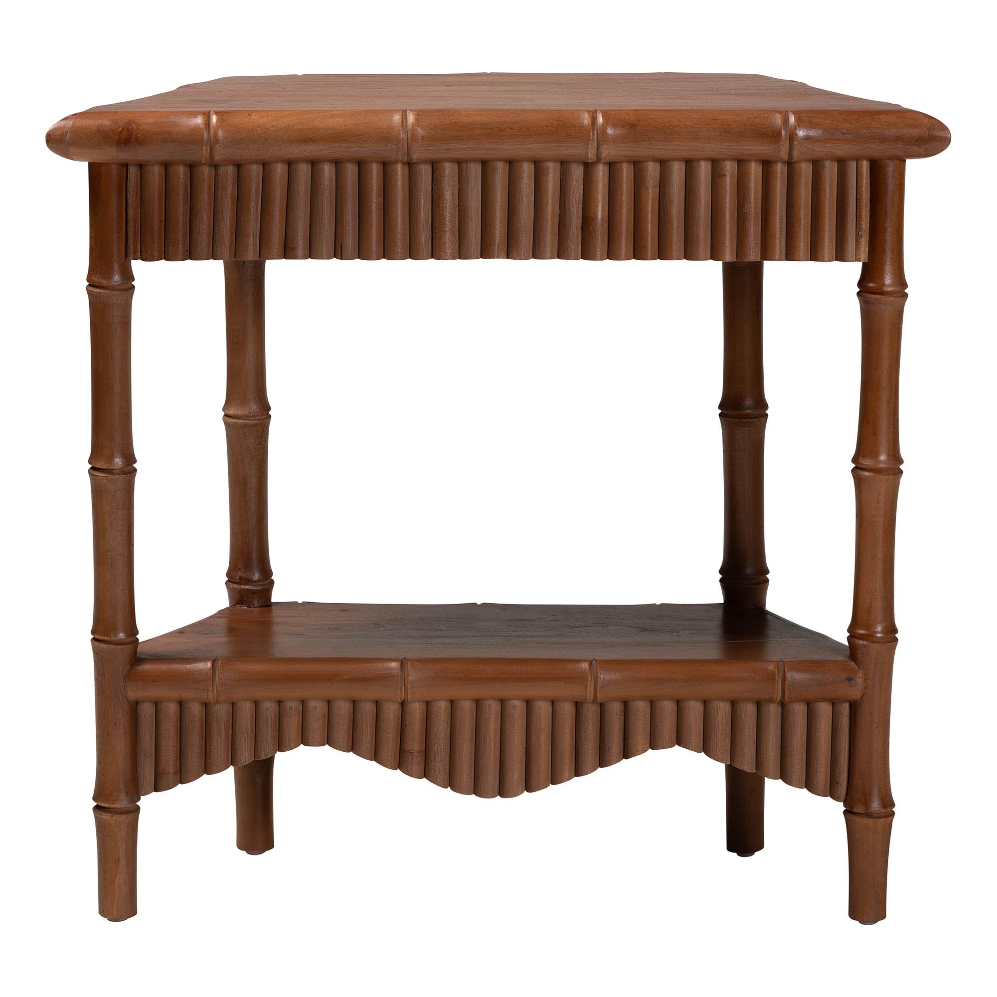 Bali & Pari Alessa Mahogany Wood Console Table