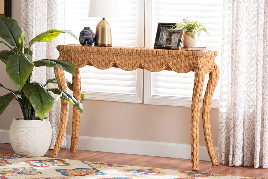 Bali & Pari Deborah Rattan Console Table