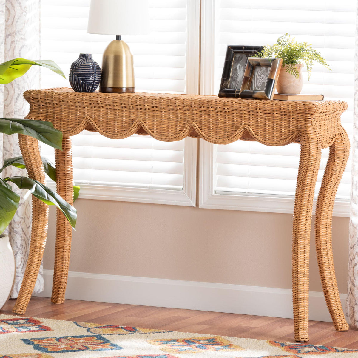 Bali & Pari Deborah Rattan Console Table