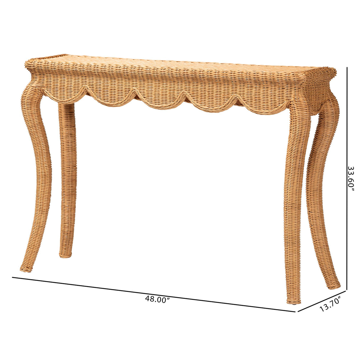 Bali & Pari Deborah Rattan Console Table