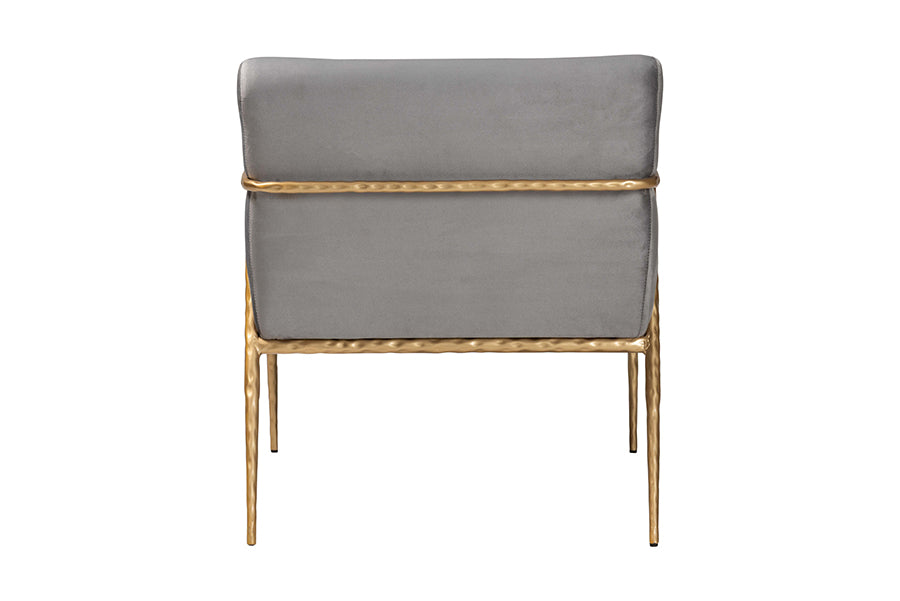 Ilmari Velvet Lounge Chair
