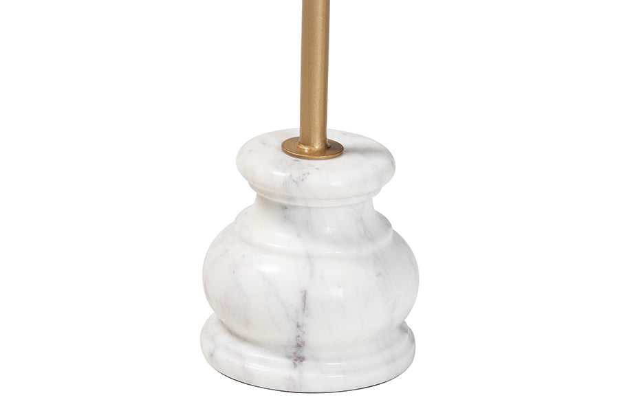 Gezana Drink Table with Marble Base