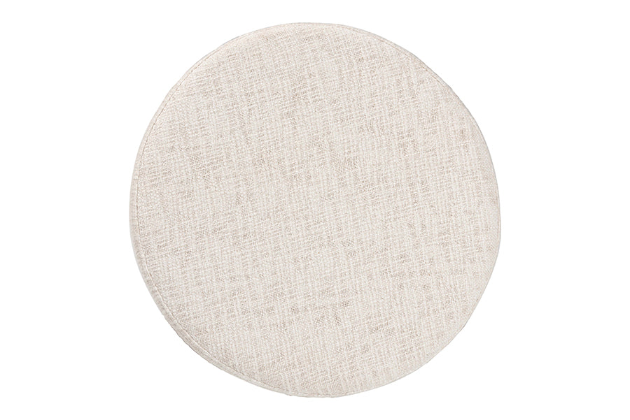 Whitfield Round Fabric Ottoman