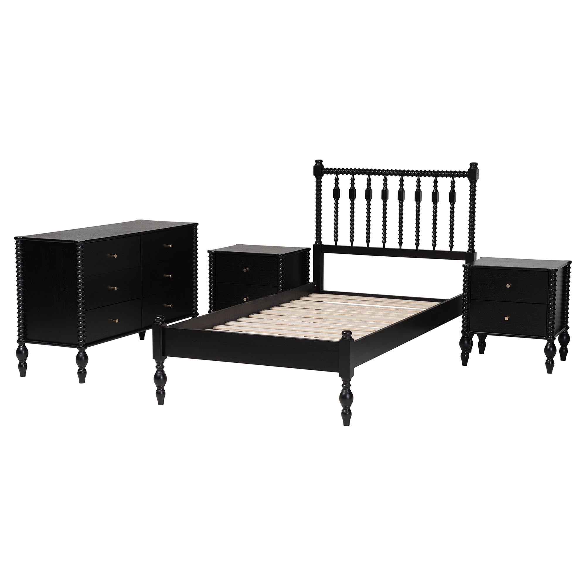 Callison Spindle 4-Piece Bedroom Set