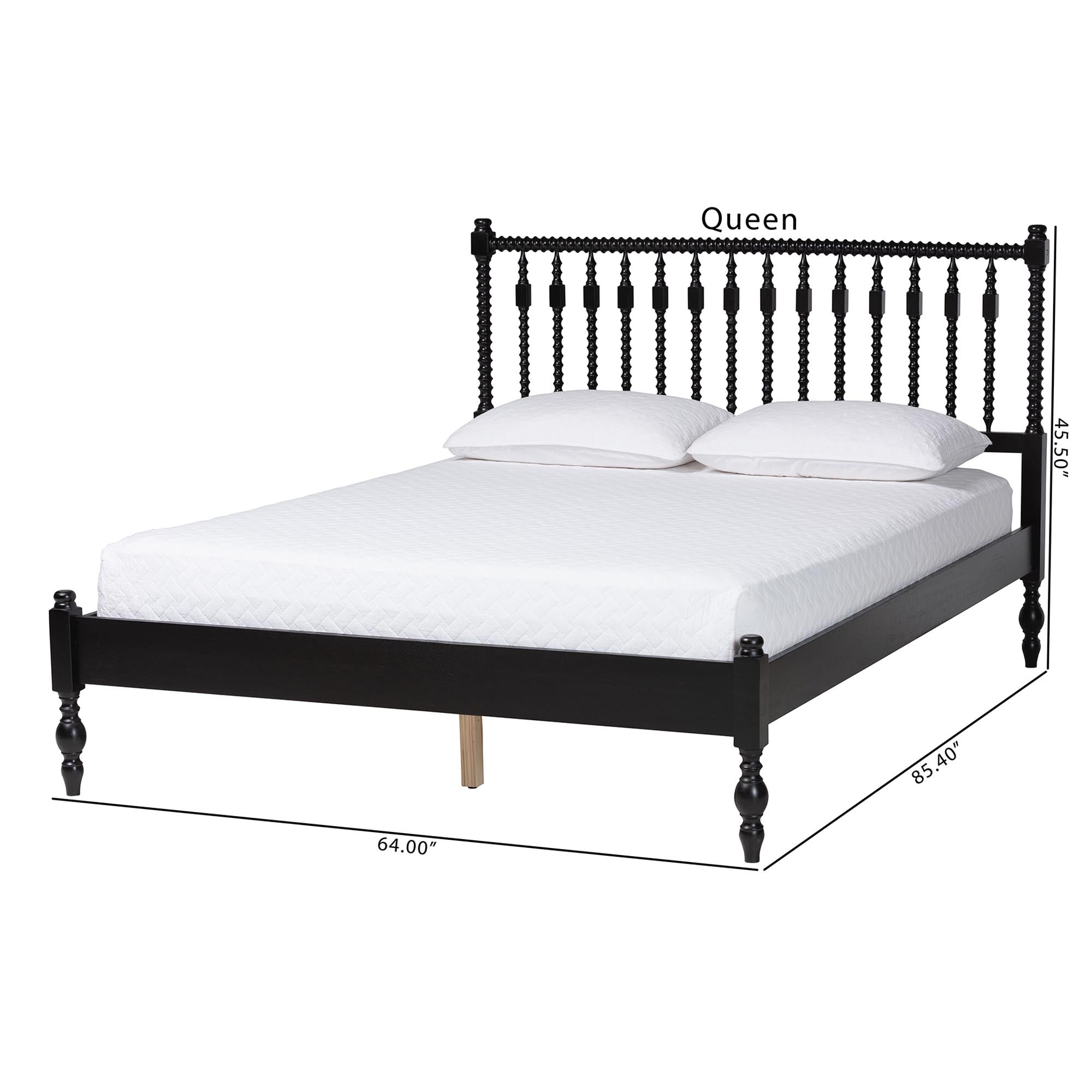 Callison Spindle Platform Bed