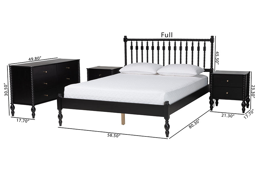 Callison Spindle 4-Piece Bedroom Set