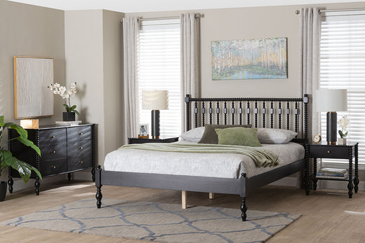 Denita Spindle 4-Piece Bedroom Set