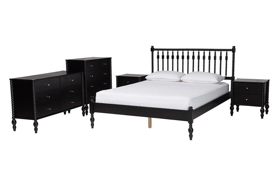 Callison Spindle 5-Piece Bedroom Set