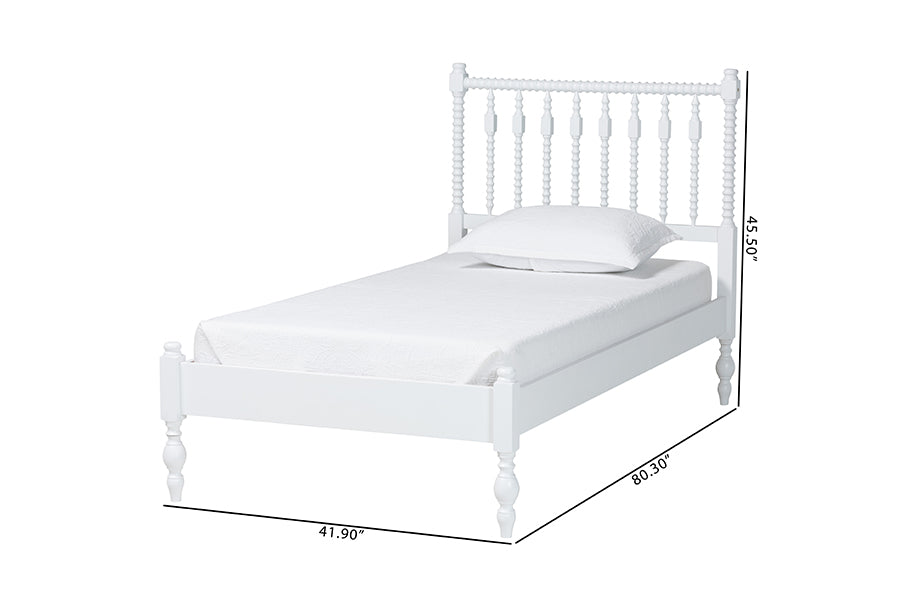 Callison Spindle Platform Bed