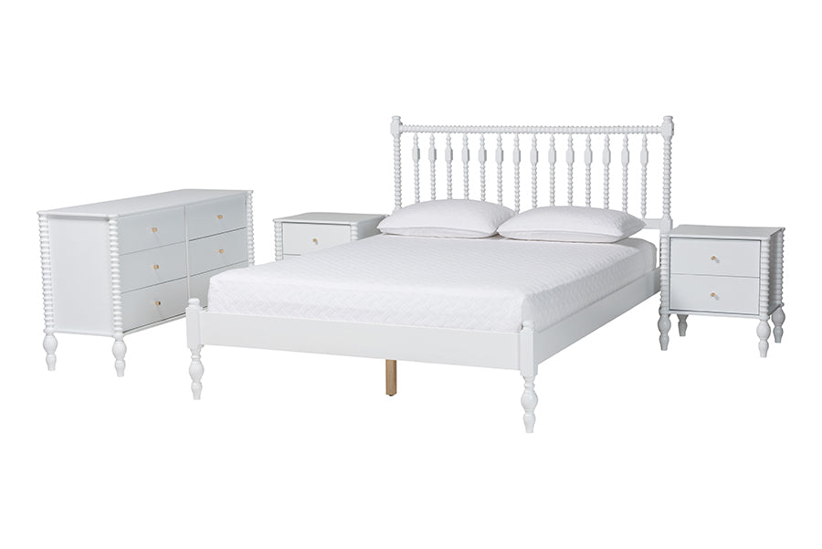 Callison Spindle 4-Piece Bedroom Set