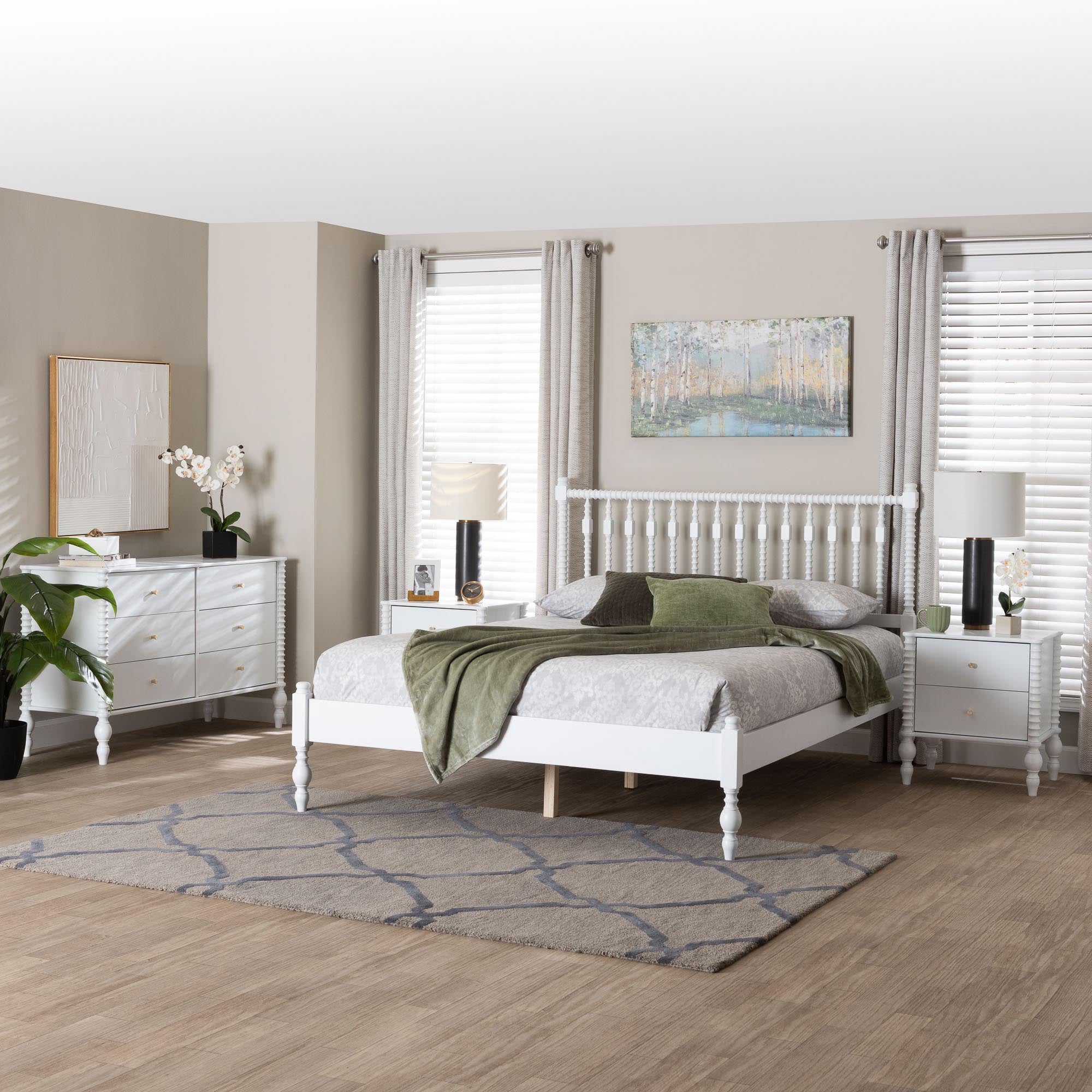 Callison Spindle 4-Piece Bedroom Set