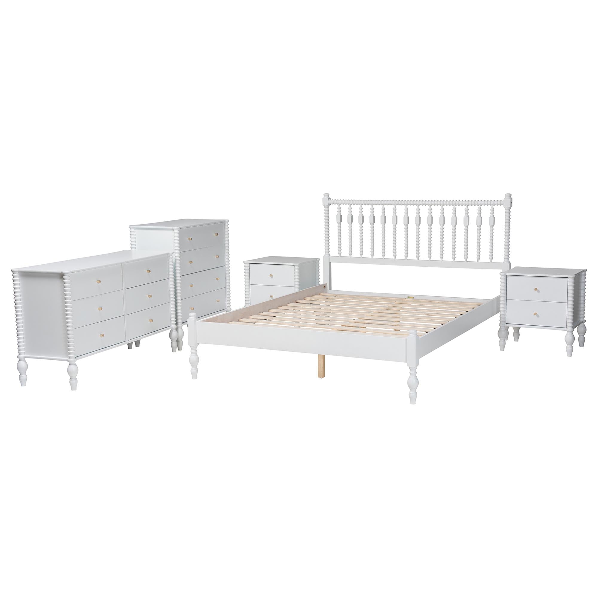 Callison Spindle 5-Piece Bedroom Set