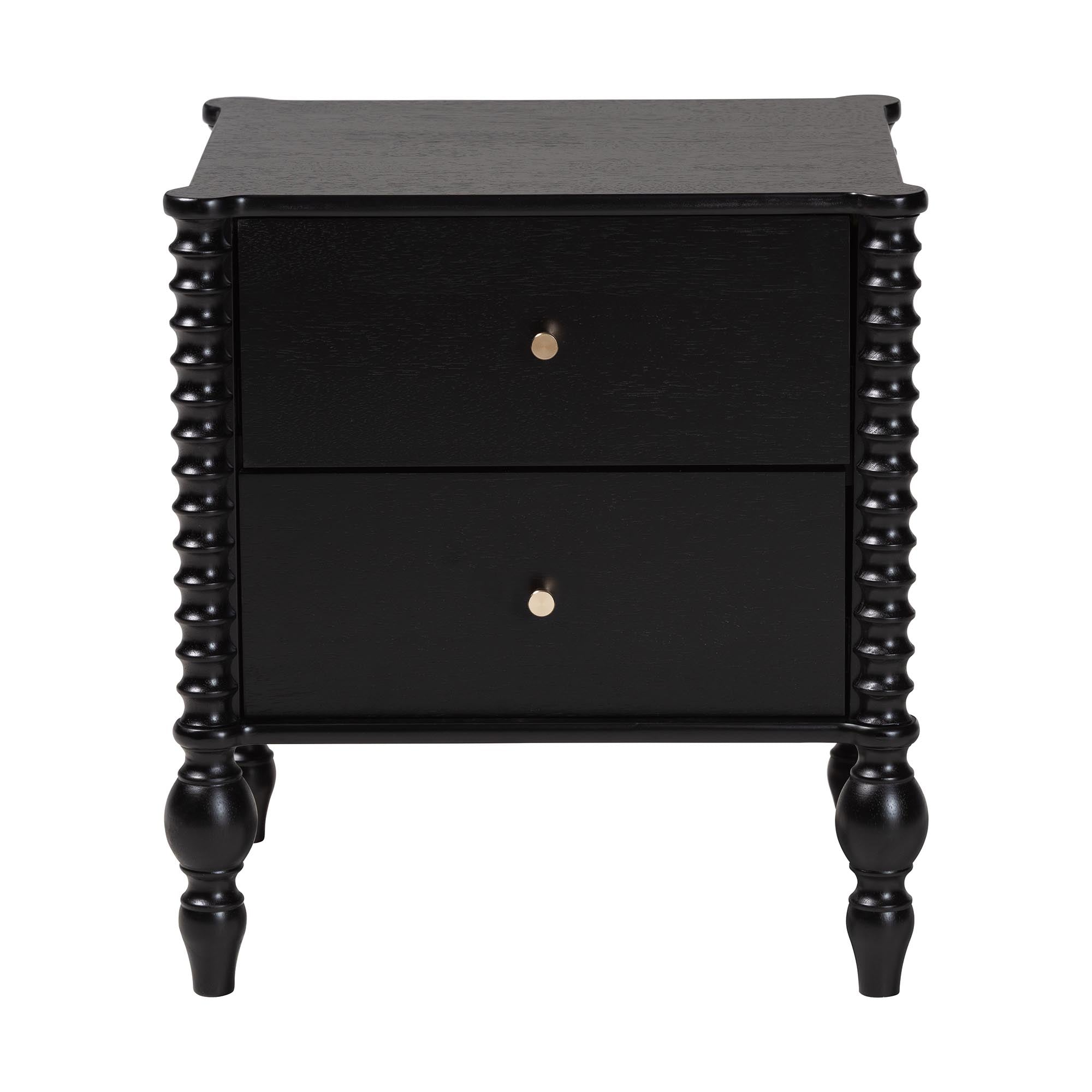 Callison Spindle 2-Drawer Nightstand