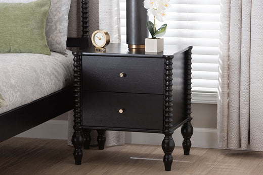 Callison Spindle 2-Drawer Nightstand