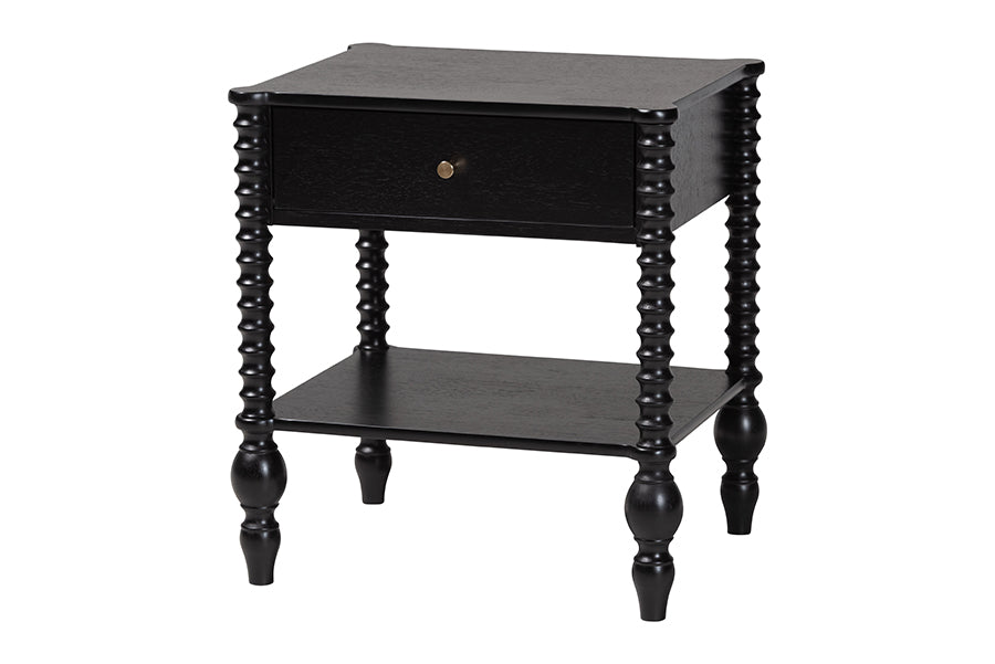 Callison Spindle 1-Drawer Nightstand