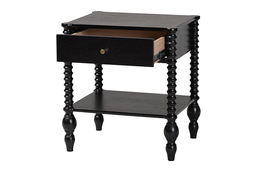 Callison Spindle 1-Drawer Nightstand
