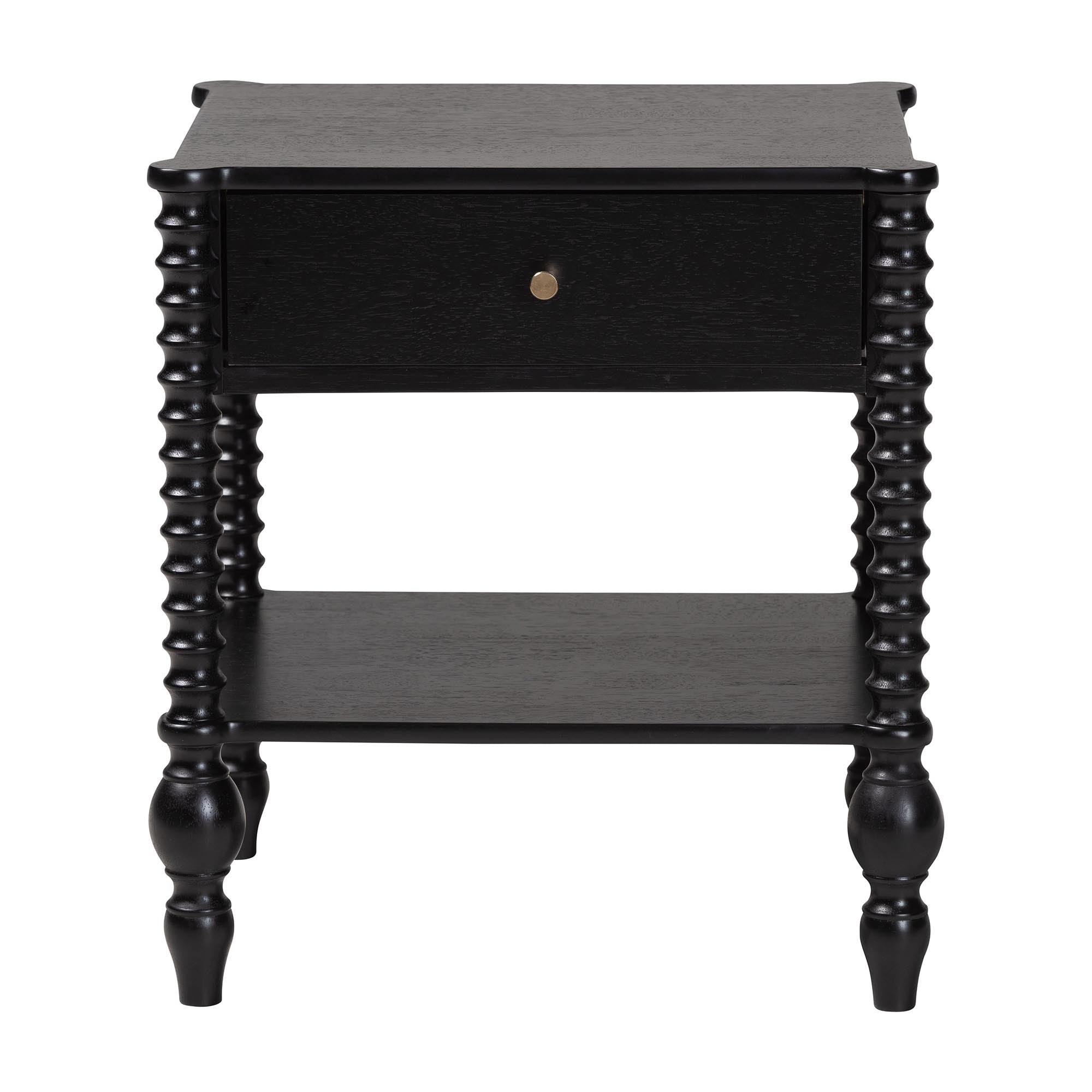 Callison Spindle 1-Drawer Nightstand