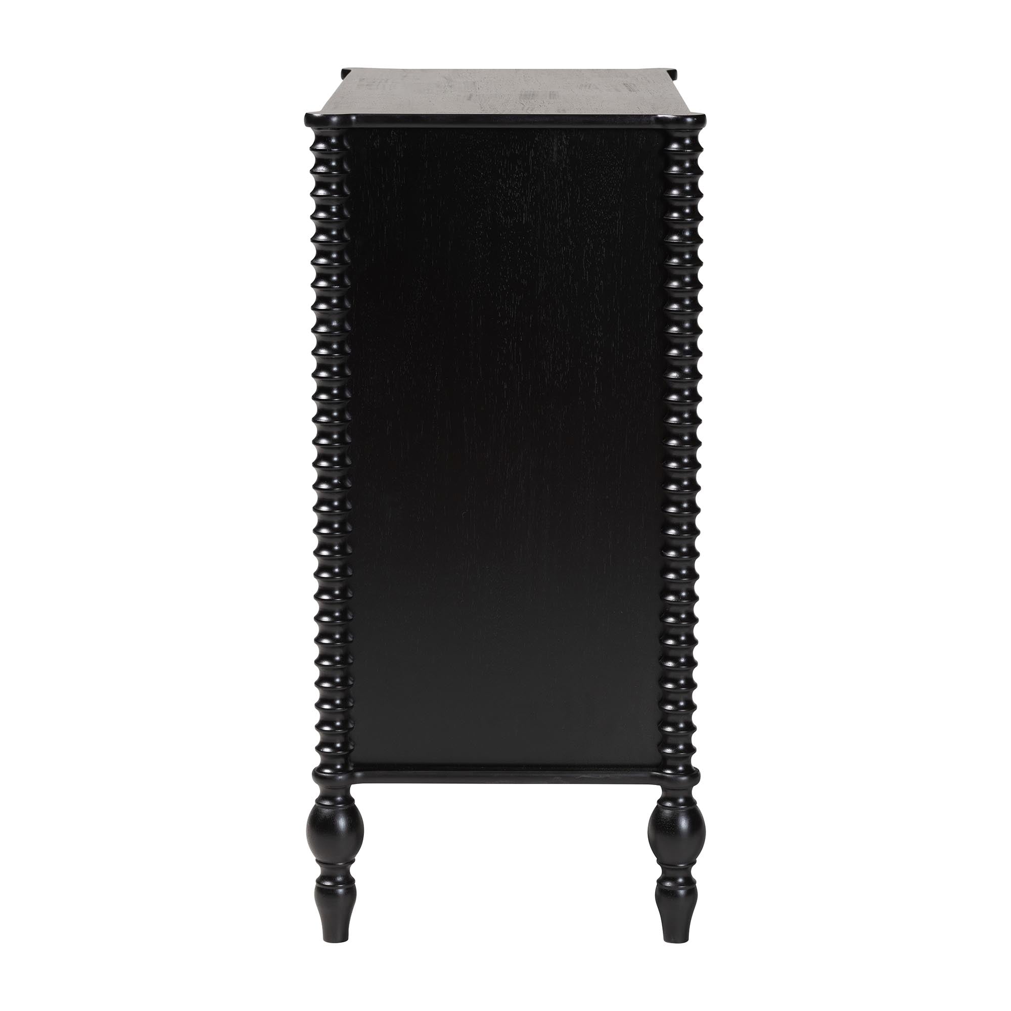 Callison Spindle Chest 4-Drawer Farmhouse Vertical Cabinet