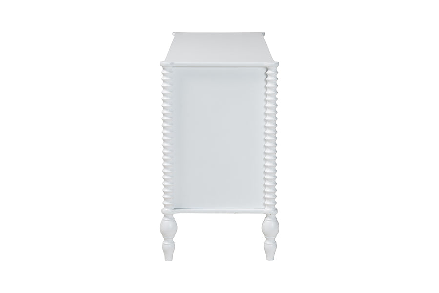 Callison Spindle Dresser 6-Drawer Farmhouse Horizontal Cabinet