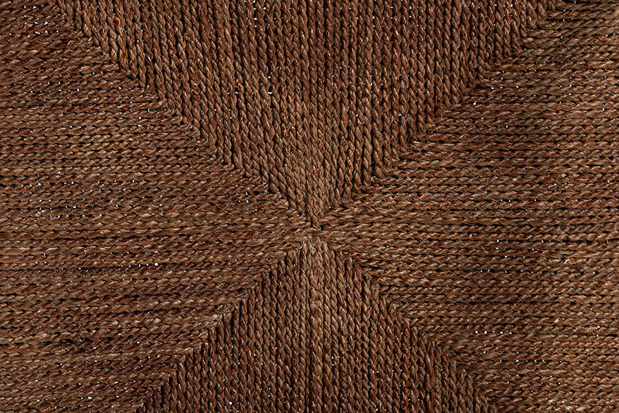 Bali & Pari Ramos Marbled Tortoise Rattan and Seagrass Armchair