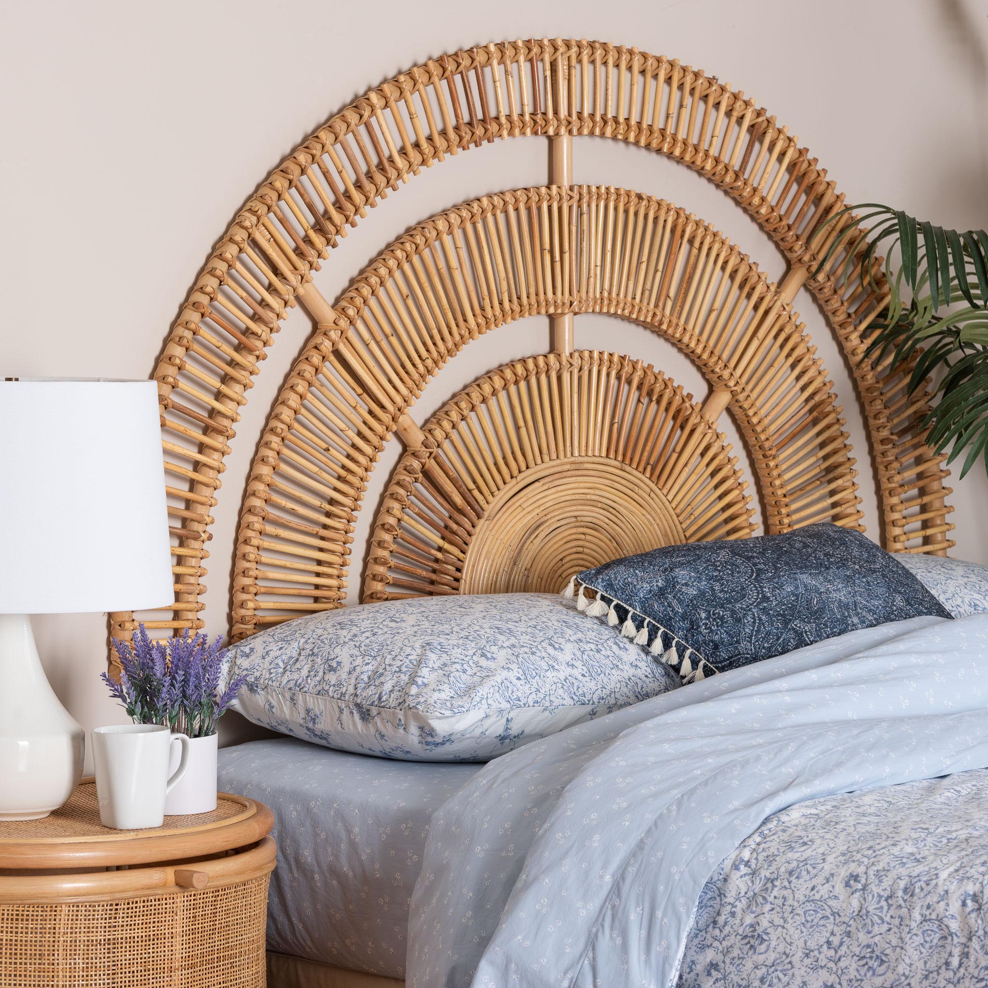 Bali & Pari Luna Rattan Headboard