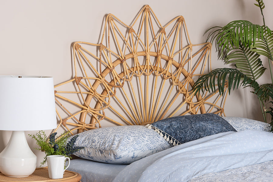 Bali & Pari Solara Rattan Headboard