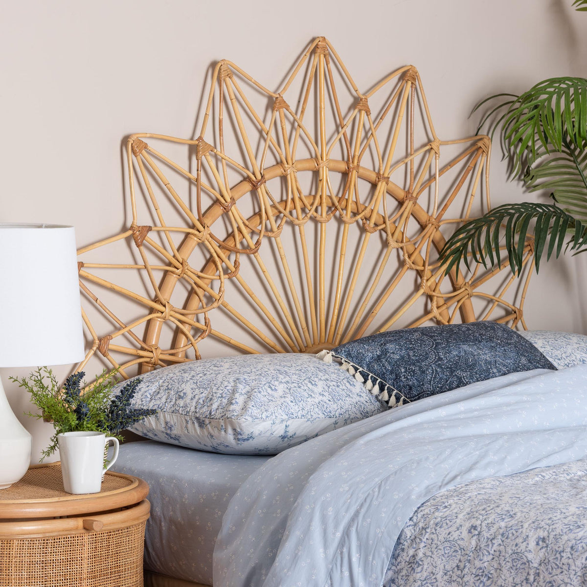 Bali & Pari Solara Rattan Headboard