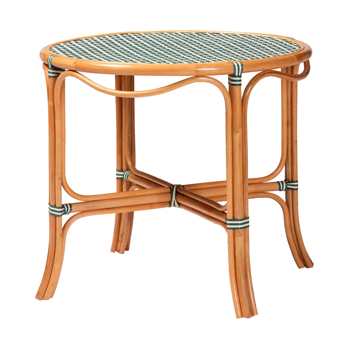 Bali & Pari Mattie Rattan Round Bistro Dining Table