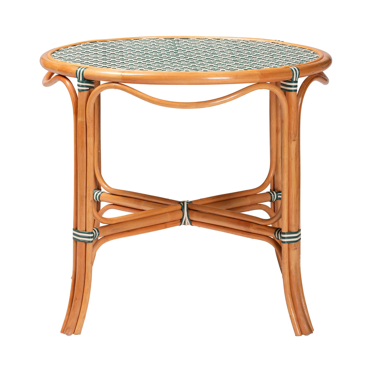 Bali & Pari Mattie Rattan Round Bistro Dining Table