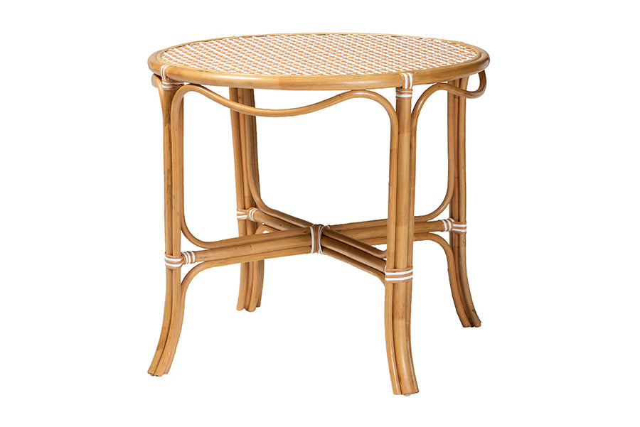 Bali & Pari Mattie Rattan Round Bistro Dining Table