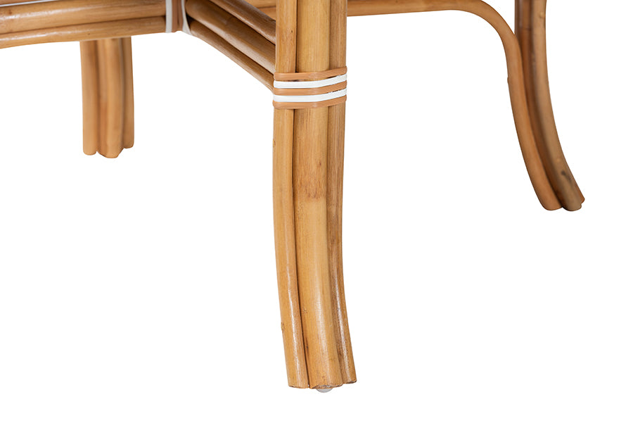 Bali & Pari Mattie Rattan Round Bistro Dining Table