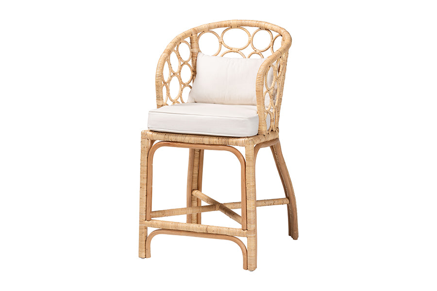 Bali & Pari Prisca Rattan Counter Stool