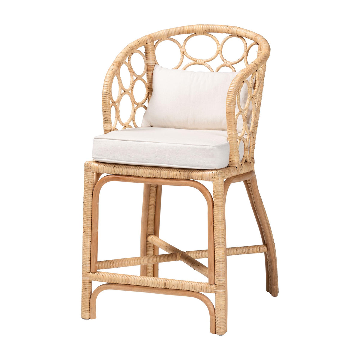 Bali & Pari Prisca Rattan Counter Stool