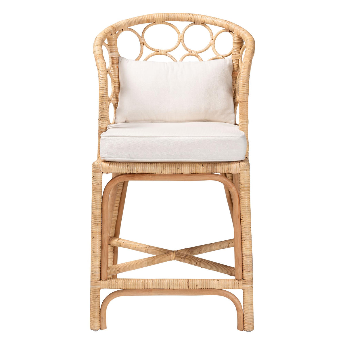 Bali & Pari Prisca Rattan Counter Stool