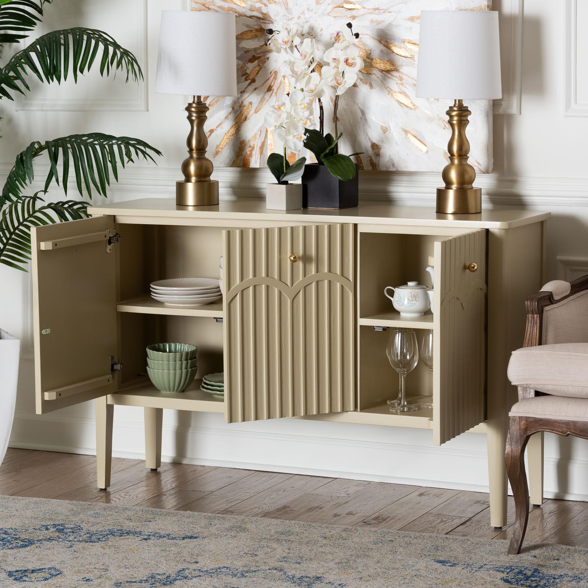 Bali & Pari Leeba Sideboard Modern Storage Buffet