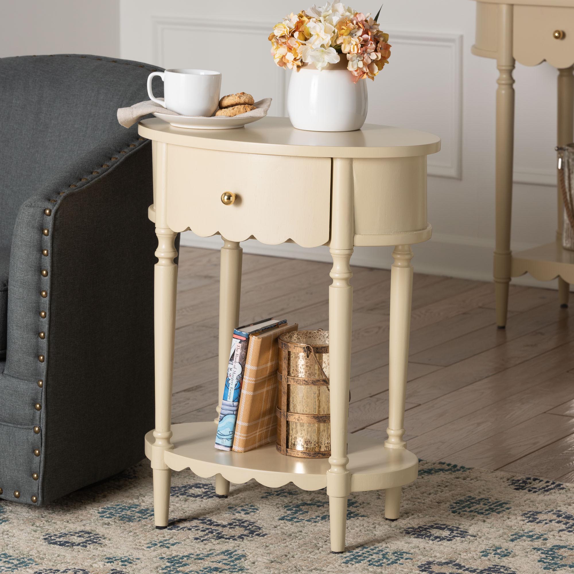 Bali & Pari Liba 1-Drawer End Table