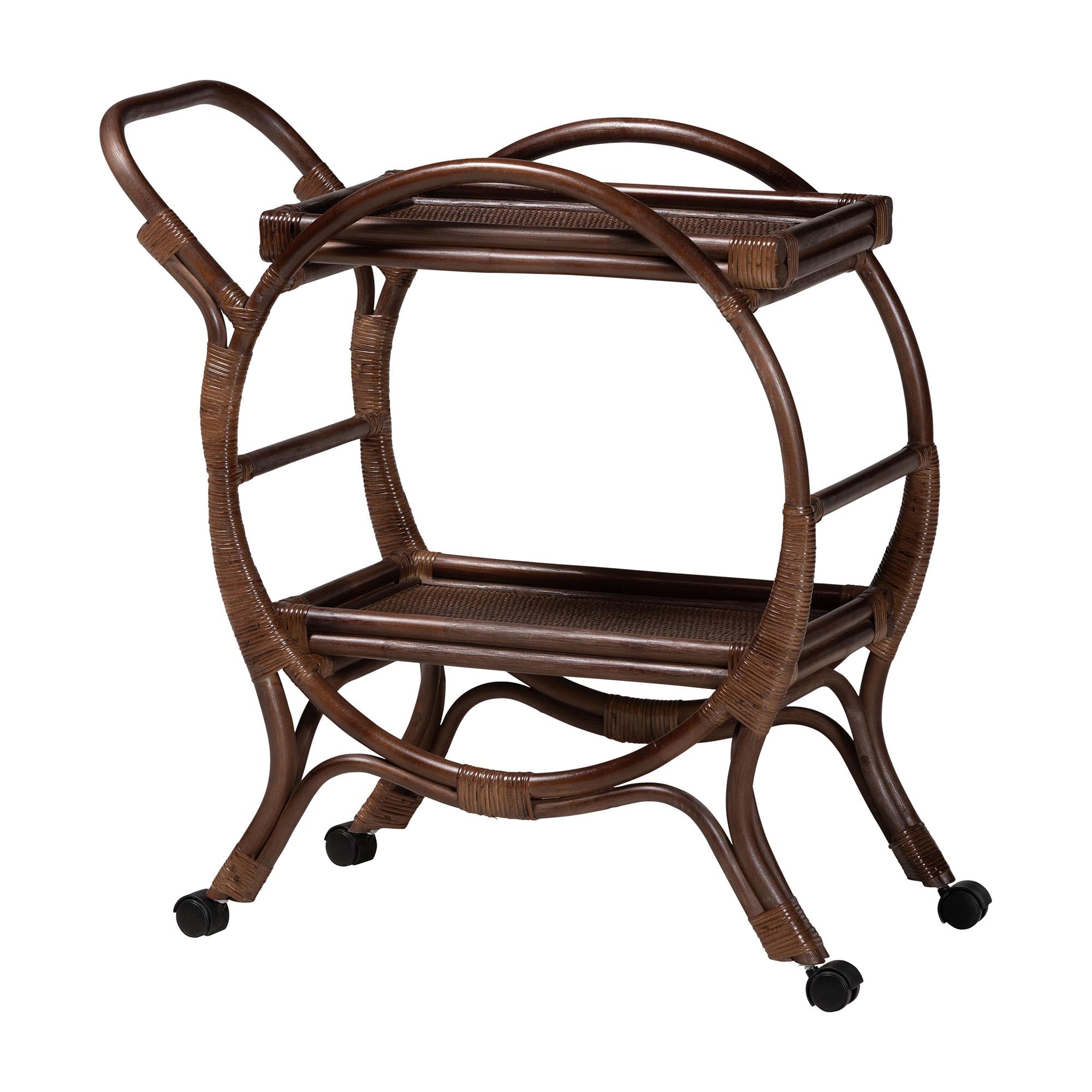 Bali & Pari Selah Rattan Kitchen Cart