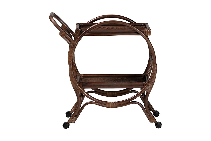 Bali & Pari Selah Rattan Kitchen Cart
