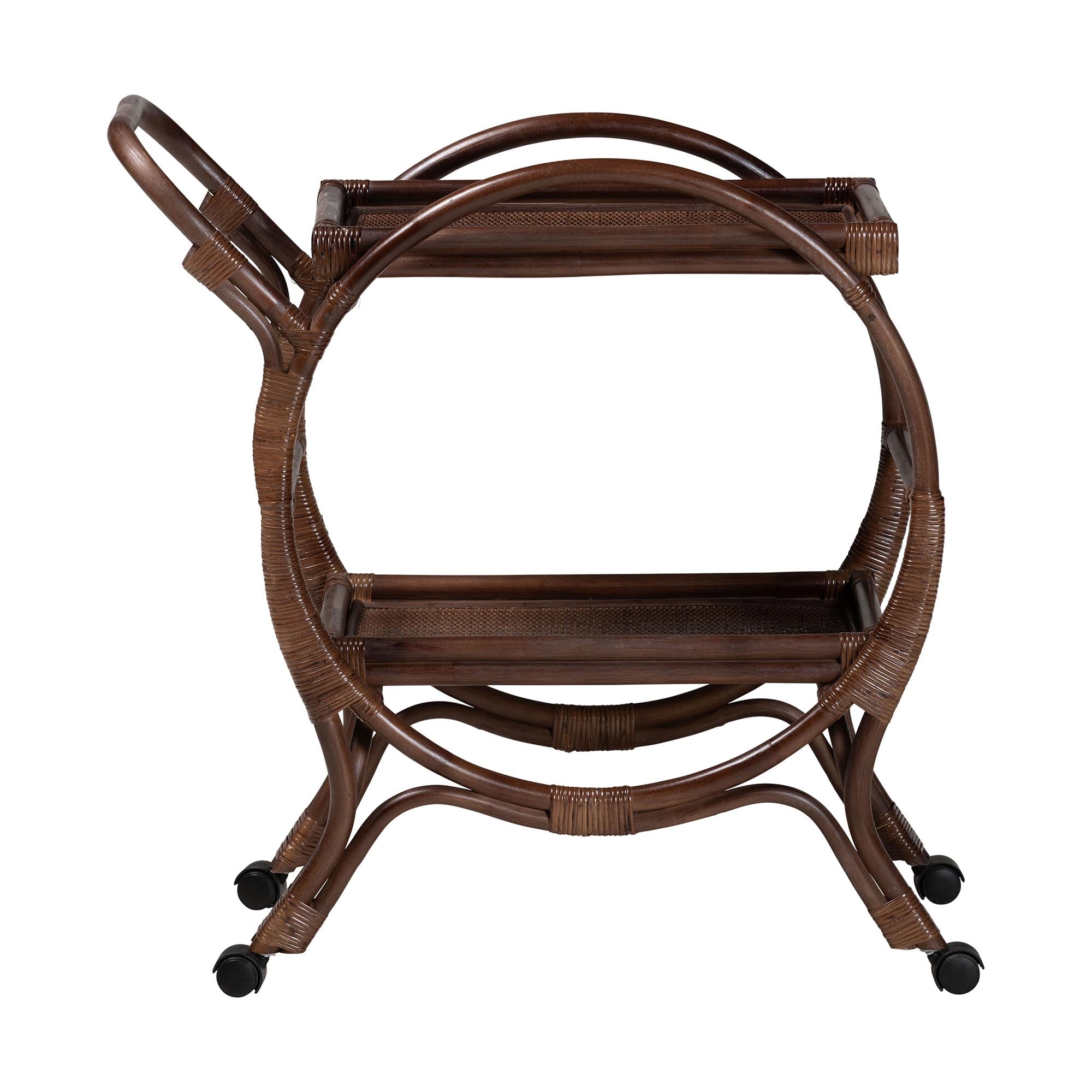 Bali & Pari Selah Rattan Kitchen Cart