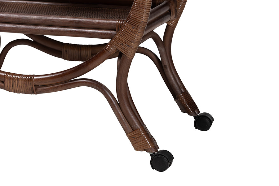 Bali & Pari Selah Rattan Kitchen Cart