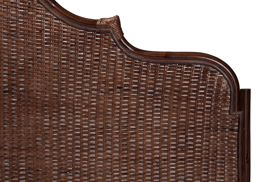 Bali & Pari Jaelle Rattan Standalone Headboard